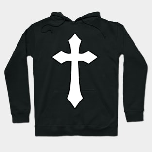 Goth cross symbol Hoodie